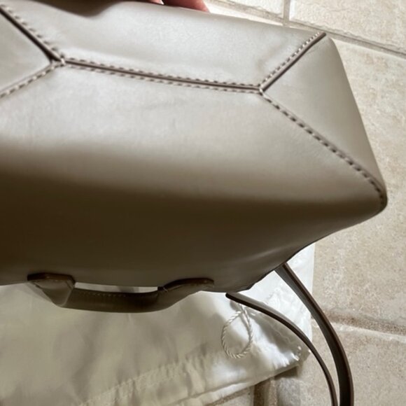 J. Crew Harper mini satchel in Italian leather DESERT CANYON (Taupe grey) - Picture 5 of 8